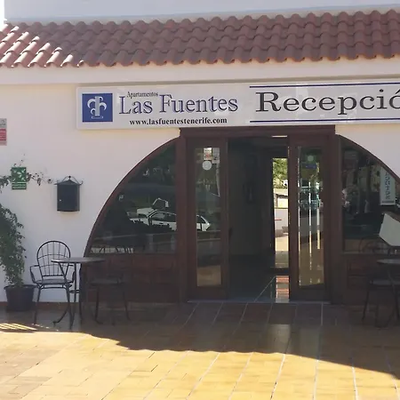 Lägenhetshotell Fuentes Los Cristianos (Tenerife)